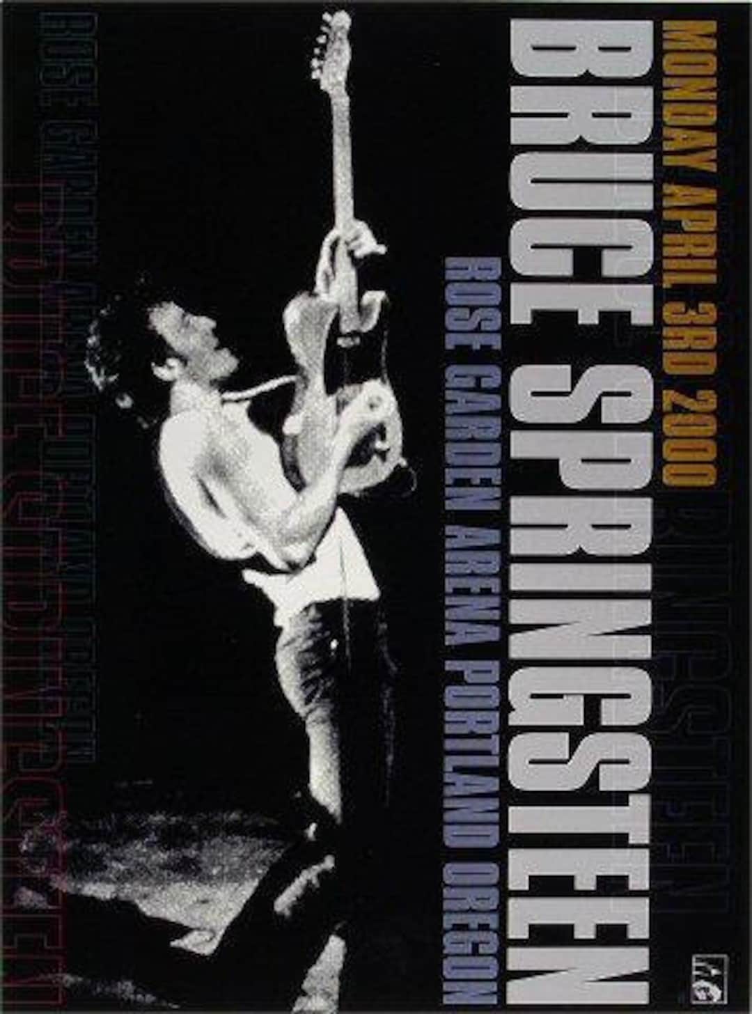 2002 Bruce Springsteen Original Concert Poster Dead Man Walking Tour