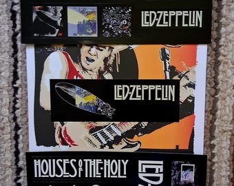 Led Zeppelin Original  Promo Stickers from 2014 & 2015 &gt; 17 Total &gt; Hi-Res Vinyl