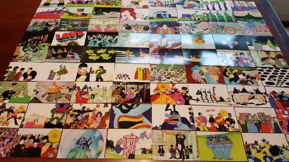 Beatles Yellow Submarine Trading Cards – Complete 72 Card Set