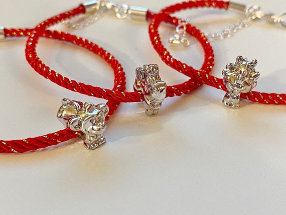 Year of the hotsell pig red bracelet
