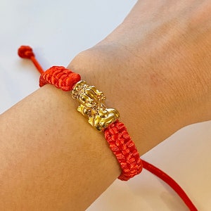 Pixiu bracelet/ Piyao / pixiu /lucky bracelet #red bracelet