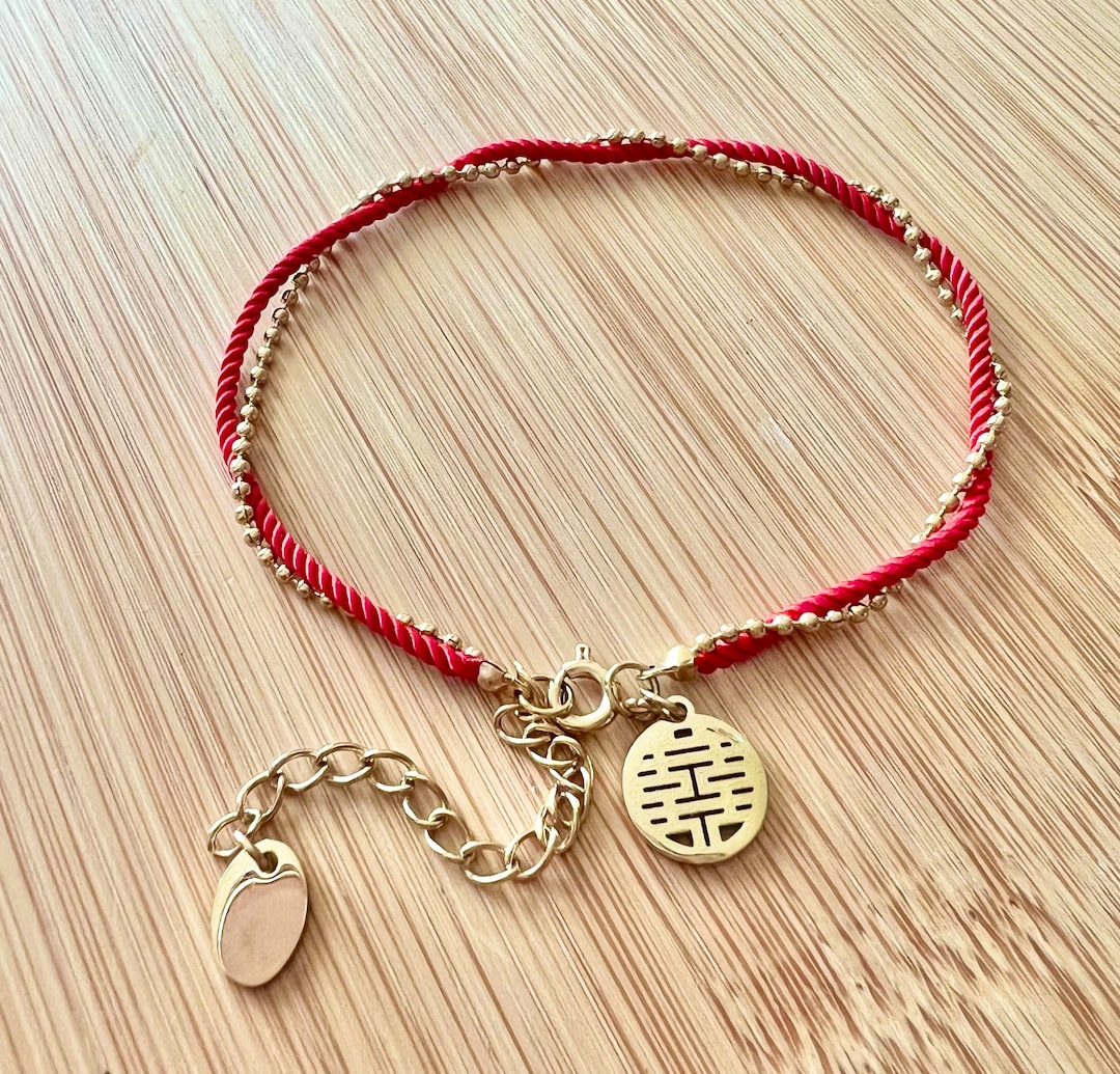 Lucky Bracelet/ Red Bracelet/ Lucky Charm Etsy