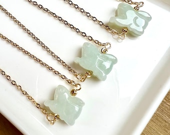 Rabbit Bracelet / year of the rabbit / jade bracelet / lucky charm / bunny