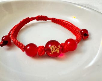 Horse/ year of the horse bracelet/ red bracelet/ lunar new year
