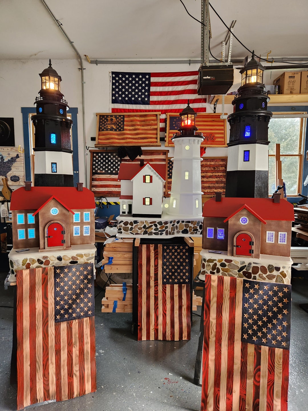 Fire Island Lighthouse and Keepers House. Call for Pricing and Delivery ...