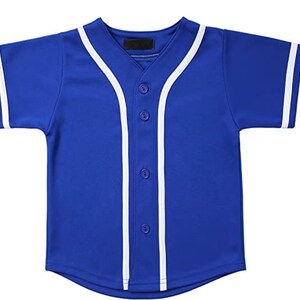 Kids Customized Baseball Jerseys Back Design Only