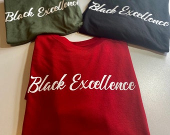 Black Excellence Adult T Shirt