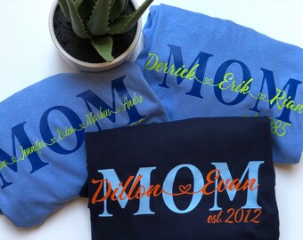 Personalized Mother’s Day tshirt