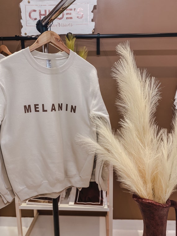 Melanin minimalist sweatshirt