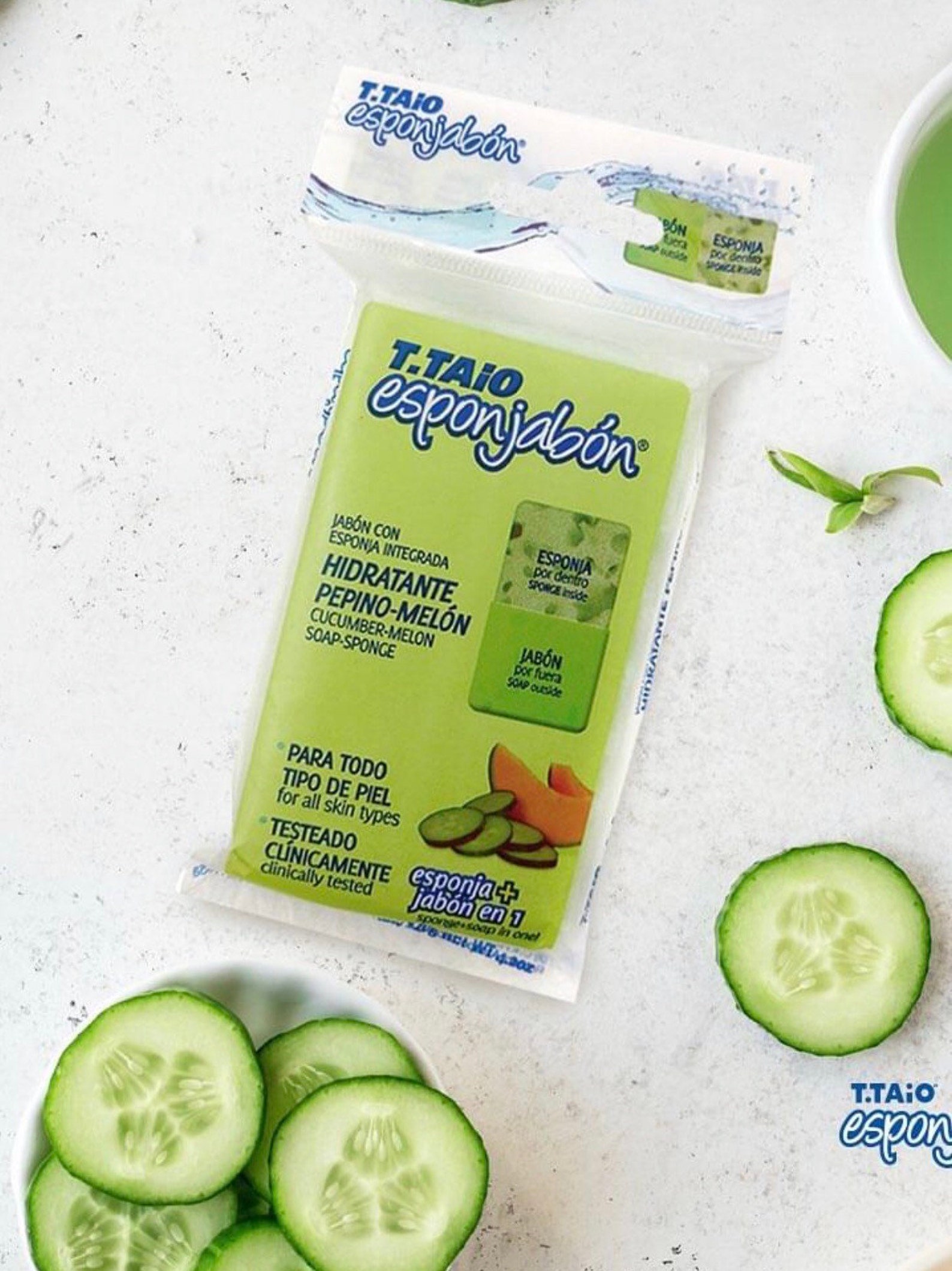 T.Taio esponjabon jabón esponja hydrating soap Etsy