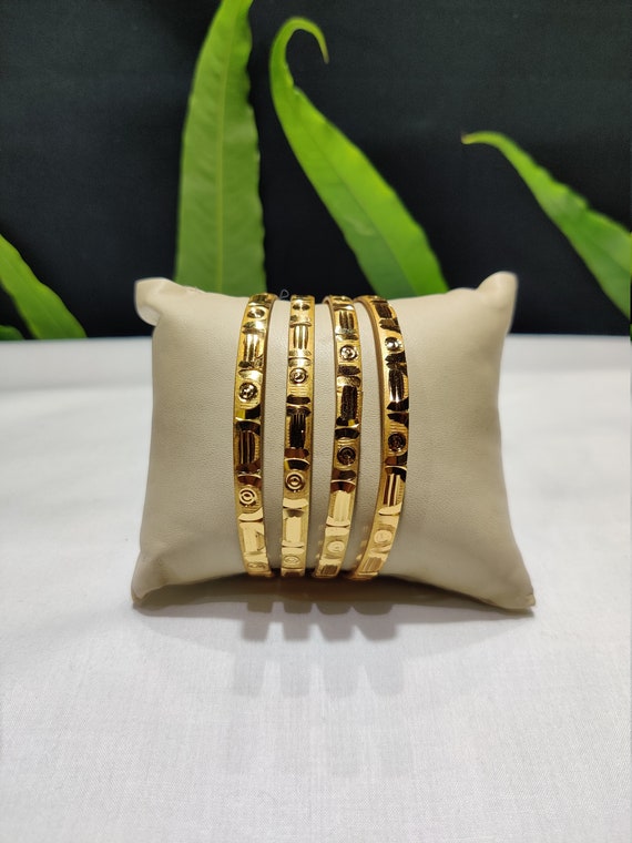 Buy Blue & Rose Gold Bracelets & Bangles for Women by Crunchy Fashion Online  | Ajio.com