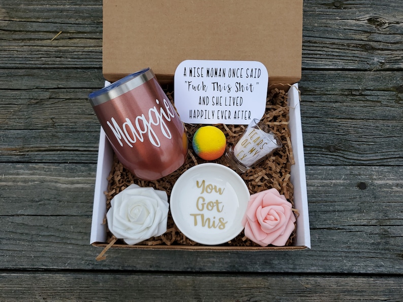Thinking of You Gift Cheer up Gift Box Best Friend Breakup Etsy