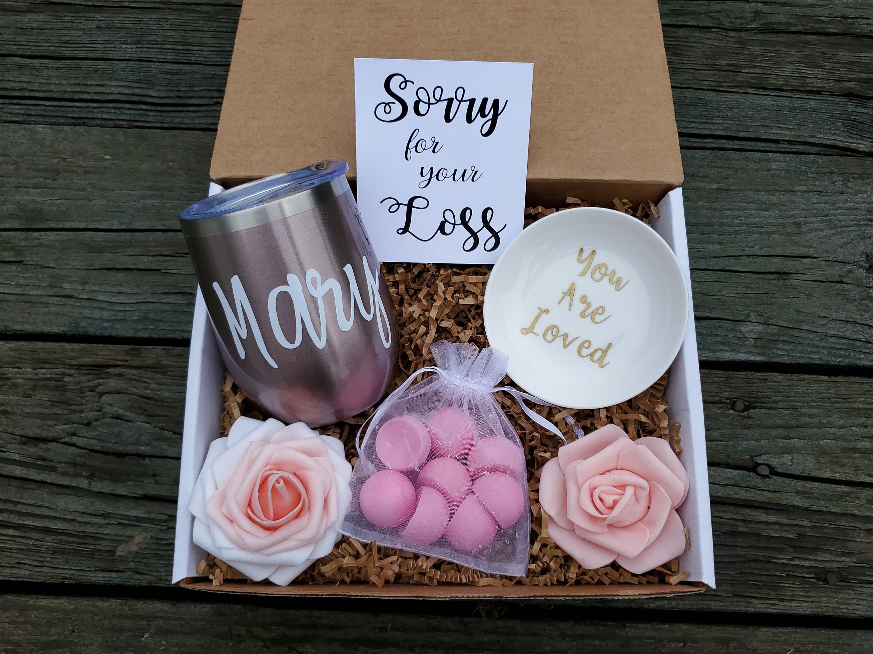 Sympathy Gift Box Basket Miscarriage Gift Sorry for Your