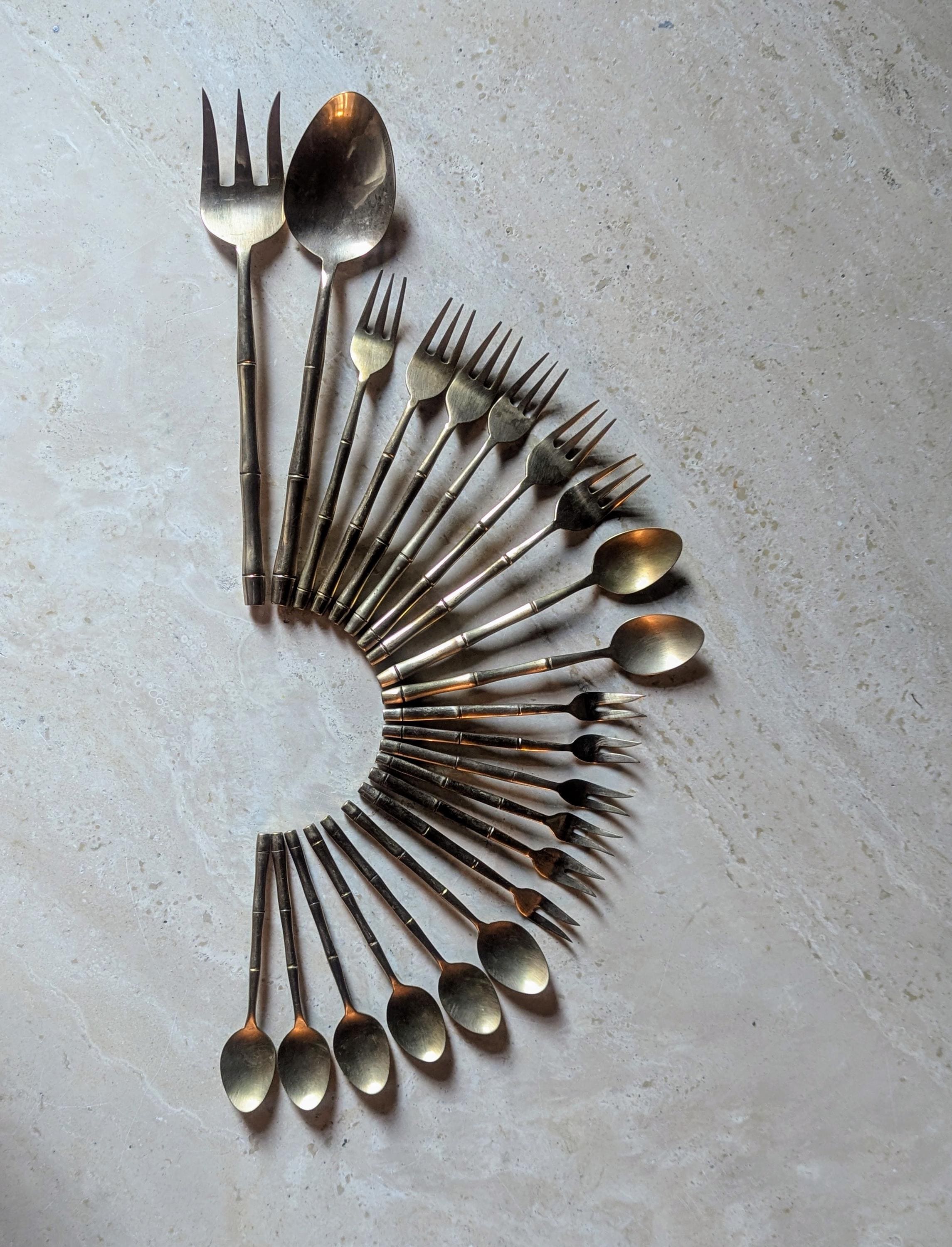 Thai bronze cutlery set - Etsy 日本