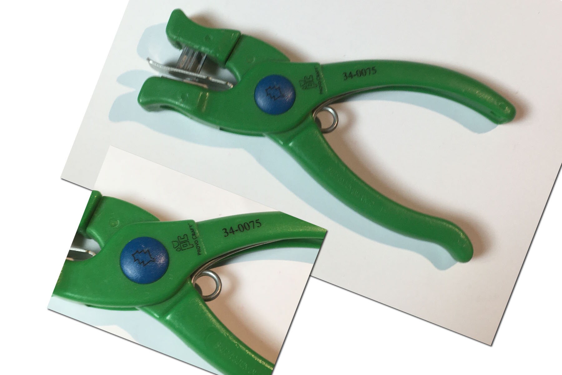 Fiskars Hand Punch Oval shaped hole puncher cuts paper Etsy