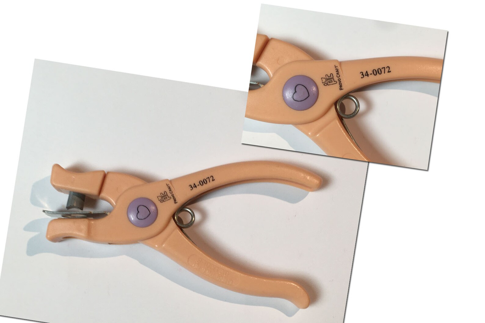 Fiskars Hand Punch Oval shaped hole puncher cuts paper Etsy