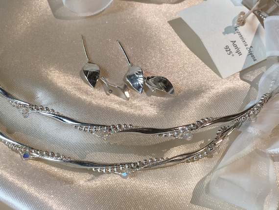 Orthodox Handmade Silver 925 Stefana