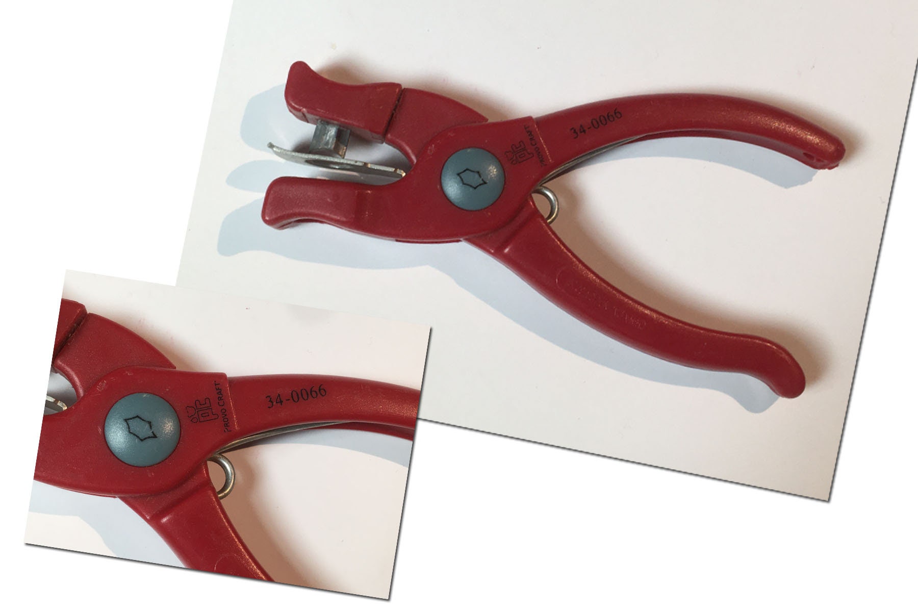 Fiskars Hand Punch Oval shaped hole puncher cuts paper Etsy