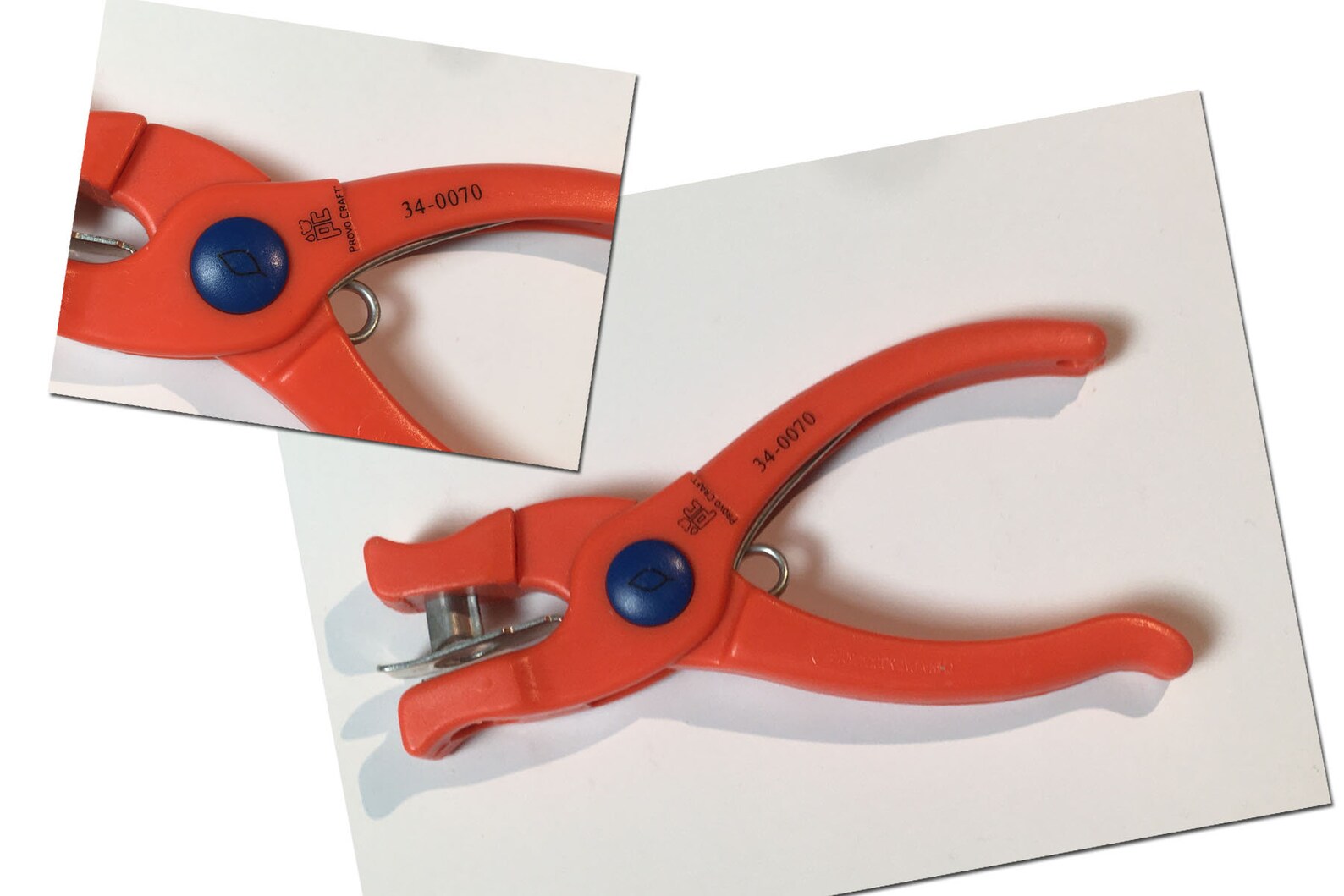 Fiskars Hand Punch Oval shaped hole puncher cuts paper Etsy