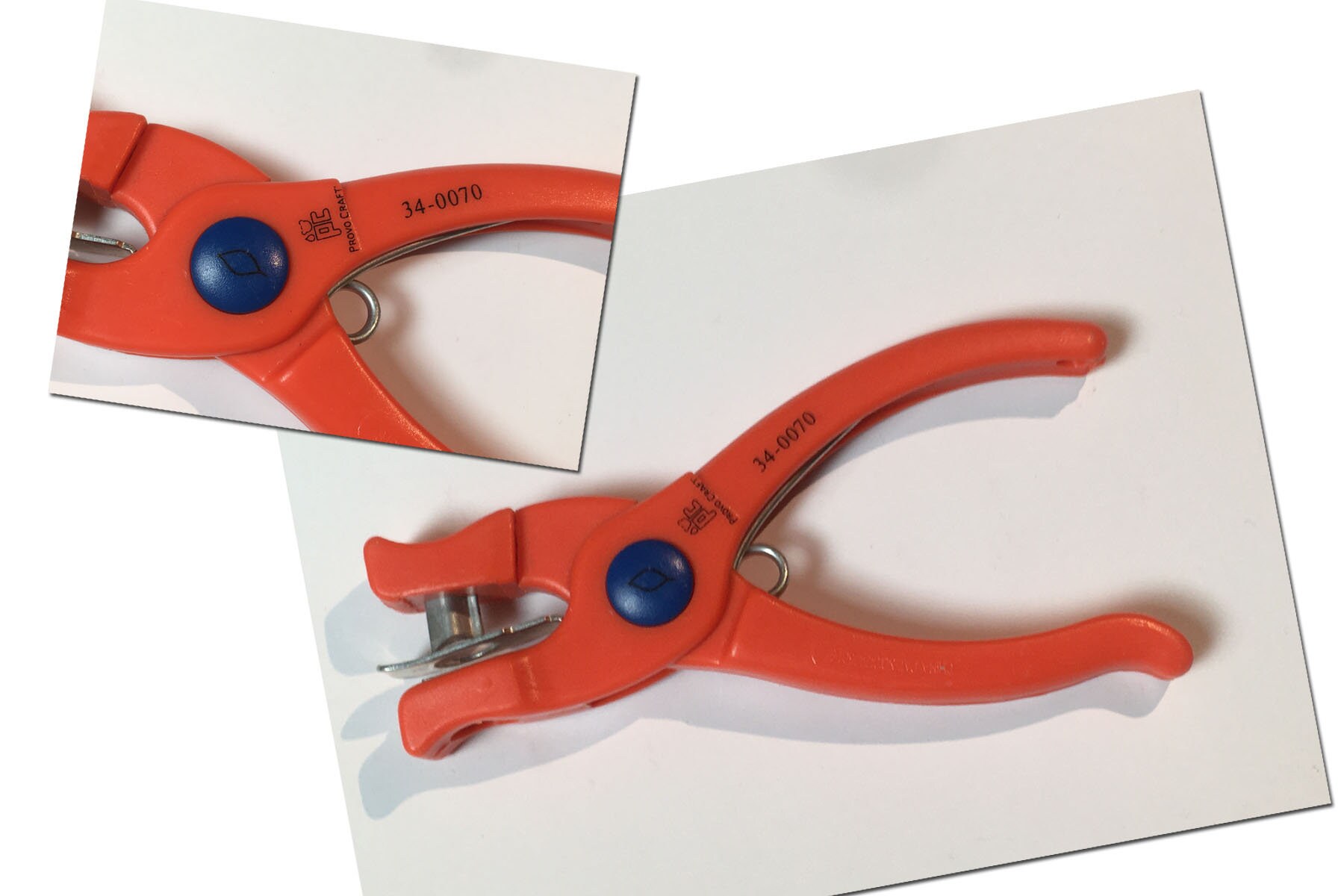 Fiskars Hand Punch Oval shaped hole puncher cuts paper Etsy