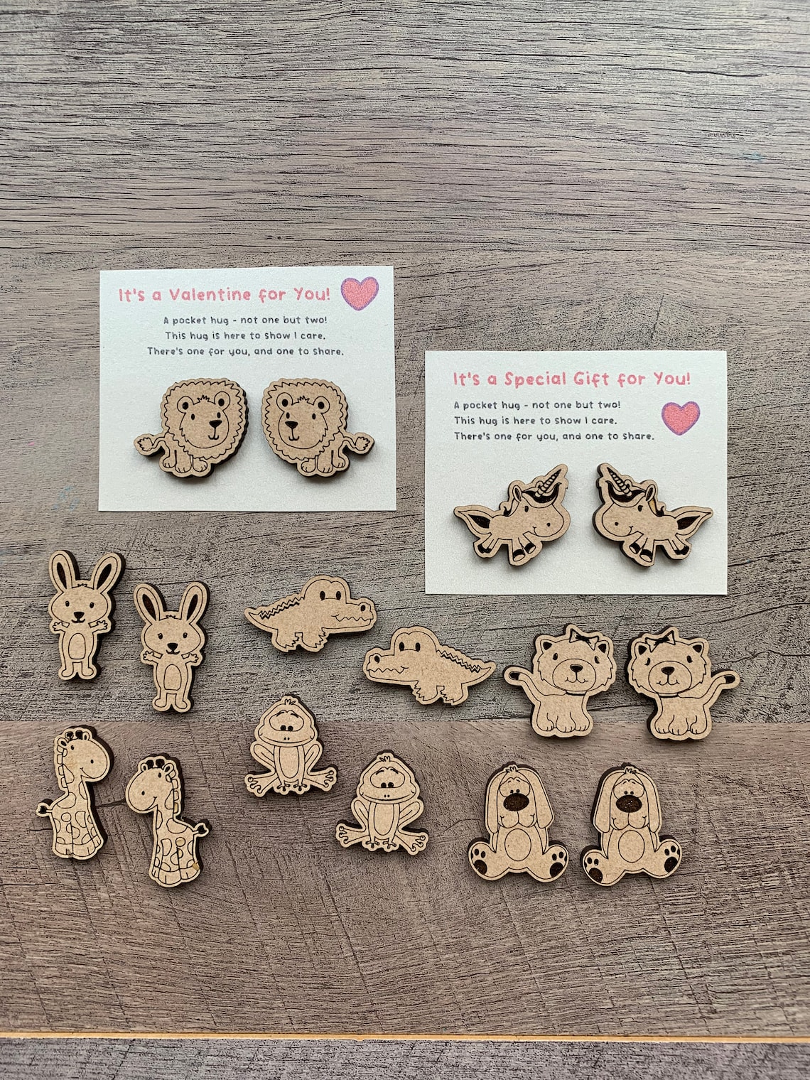 Pocket Hug SVG Pocket Hug Animals Digital File Pocket Pal Etsy