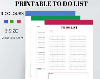 printable daily to do list ,inserts for planner,printable planner insert,to do list a4,dailya5,daily us letter,planner insert to do list