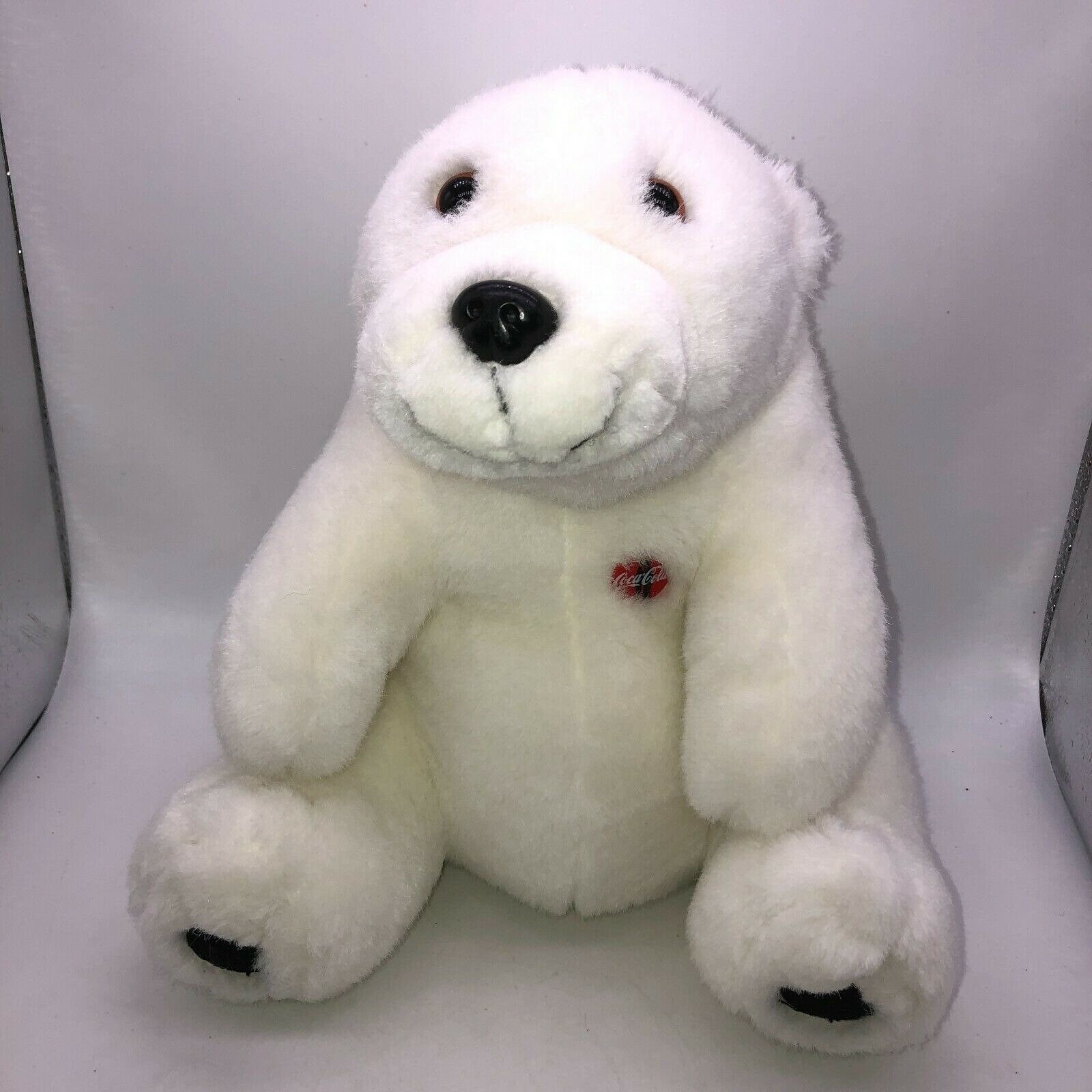 coca cola plush polar bear 1993