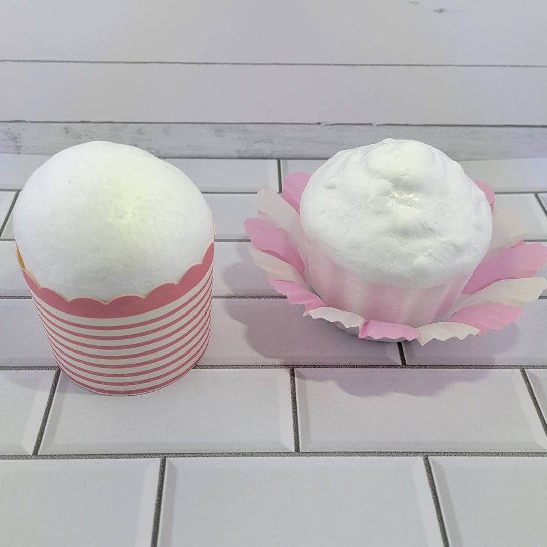 Fake Cupcake, Fake Muffin, Fake Baking, Styrofoam Cupcake Muffin, Craft