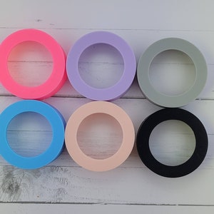 Medium Size Silicone Tumbler bumpers. Fits 20 oz Skinny tumblers -- 4 in 1 (14 oz) tumblers -- 12 oz Kids Water bottles!