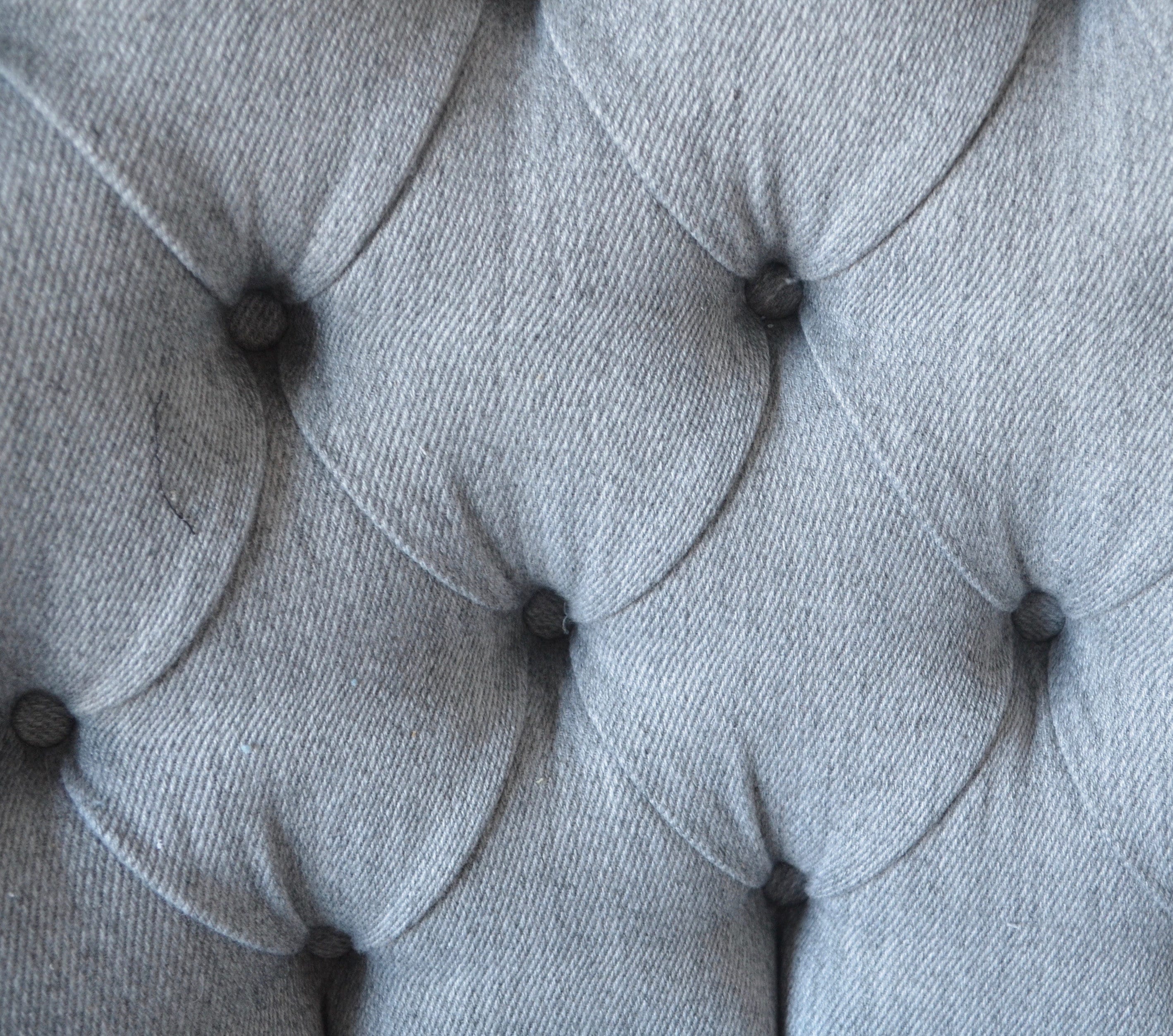 Grey Herringbone Armchair Chair/Bedroom Chair. Handmade in UK Etsy