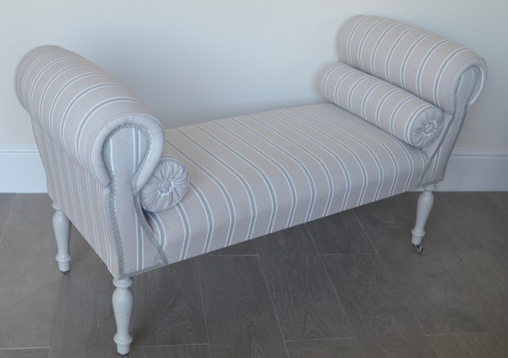 Duck egg blue chaise lounge sale