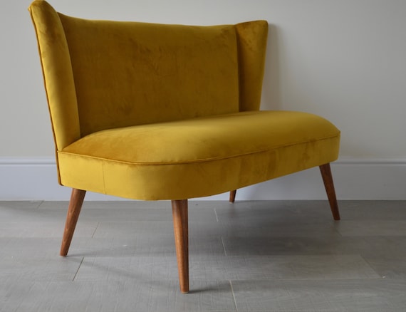 Mustard window seat outlet