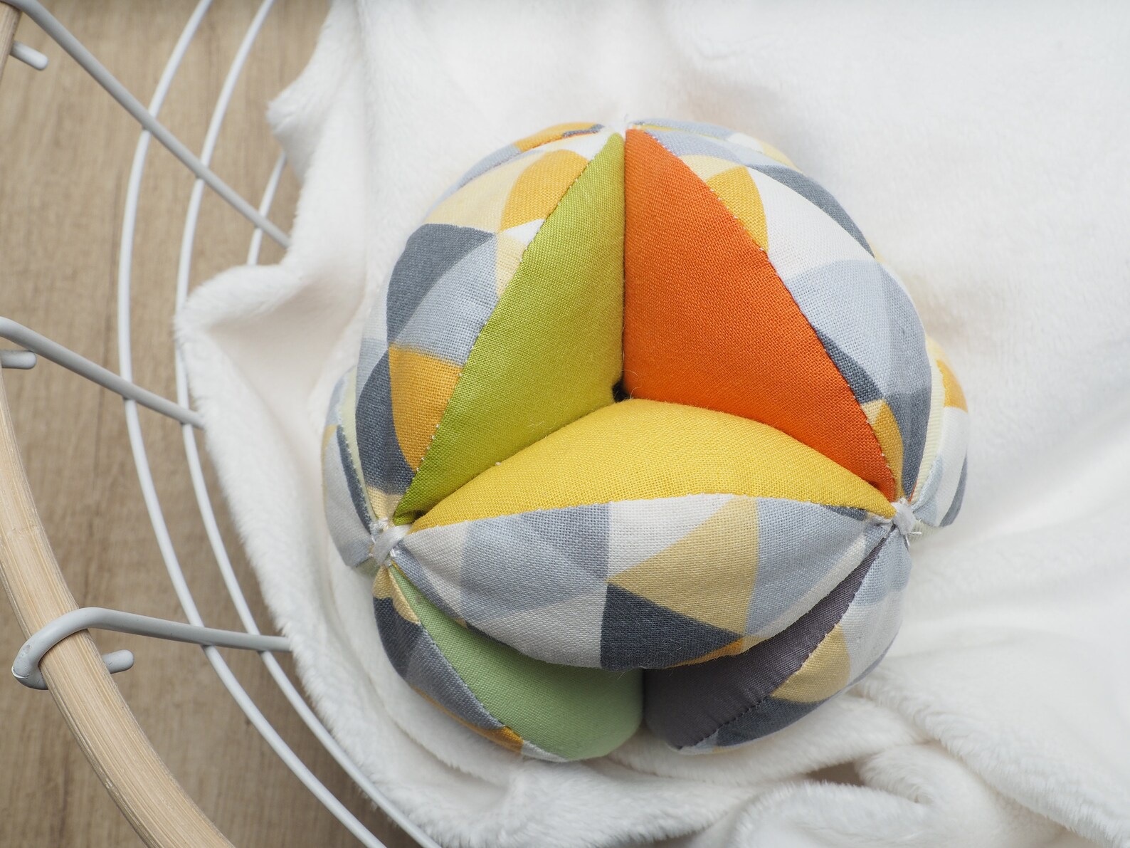 Triangle Pattern Montessori Ball Soft Ball Puzzle Ball Etsy UK