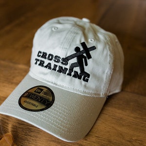 Cross Training / christian cap/ dad gift / mom gift /baseball cap/hat christian/faith based cap/