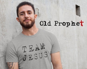 Team JESUS / T-shirt / Christian T shirt / Christian shirt/ mens gift/religious t shirt/mens christian t shirt/T shirt/Shirt