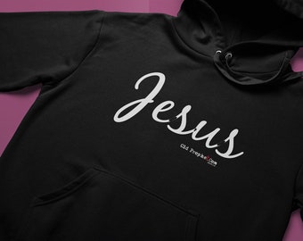 JESUS  Hoodie/Christian Hoodie/Christian Gifts/Sweatshirt Men/Sweatshirt Women/Inspirational Gifts/Mom Gifts/Dad Gifts/Guy Hoodies