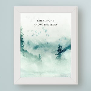 Literature Wall Art Print Home Art JRR Tolkien Quote Literature Quote Living Room Wall Art Inspirational Quote Book Quote