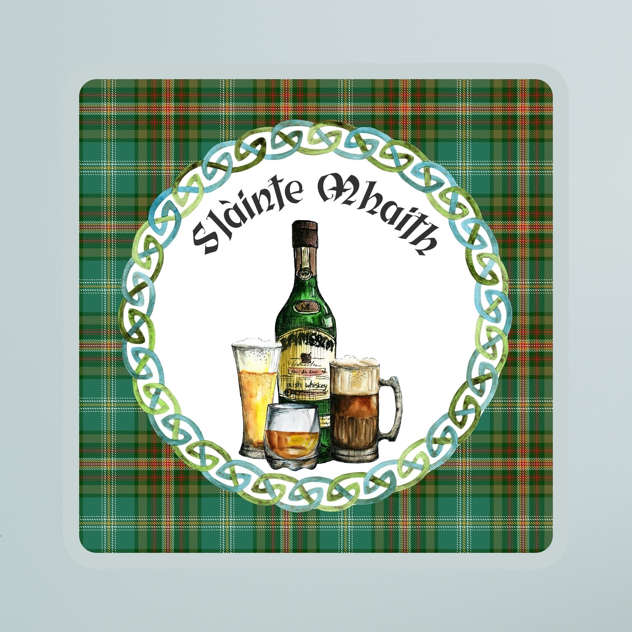 Slainte Mhaith Irish Drinking Toast Gift for Ireland Etsy