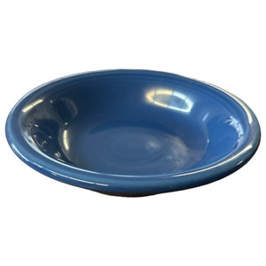 Fiesta - Lapis Blue Fruit Bowl Homer Laughlin Ceramic Dish Kitchenware HLC USA