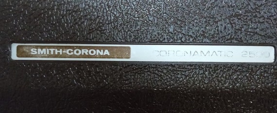 Smith Corona Coronamatic 2500 電動タイプライター Vintage 1980's SMITH CORONA CORONAMATIC 2500 Electric