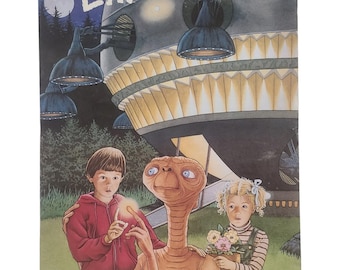 E.T. Set of 4, Movie Promotion Posters From Mcdonalds in 1985. - Etsy
