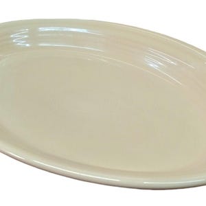 Fiesta - Yellow Oval Platter Homer Laughlin HLC Serving Dining Kitchenware