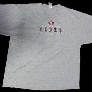 Vintage 1990s San Francisco 49ers Reebok 2XL Cotton Polyester Fan Merch T-Shirt