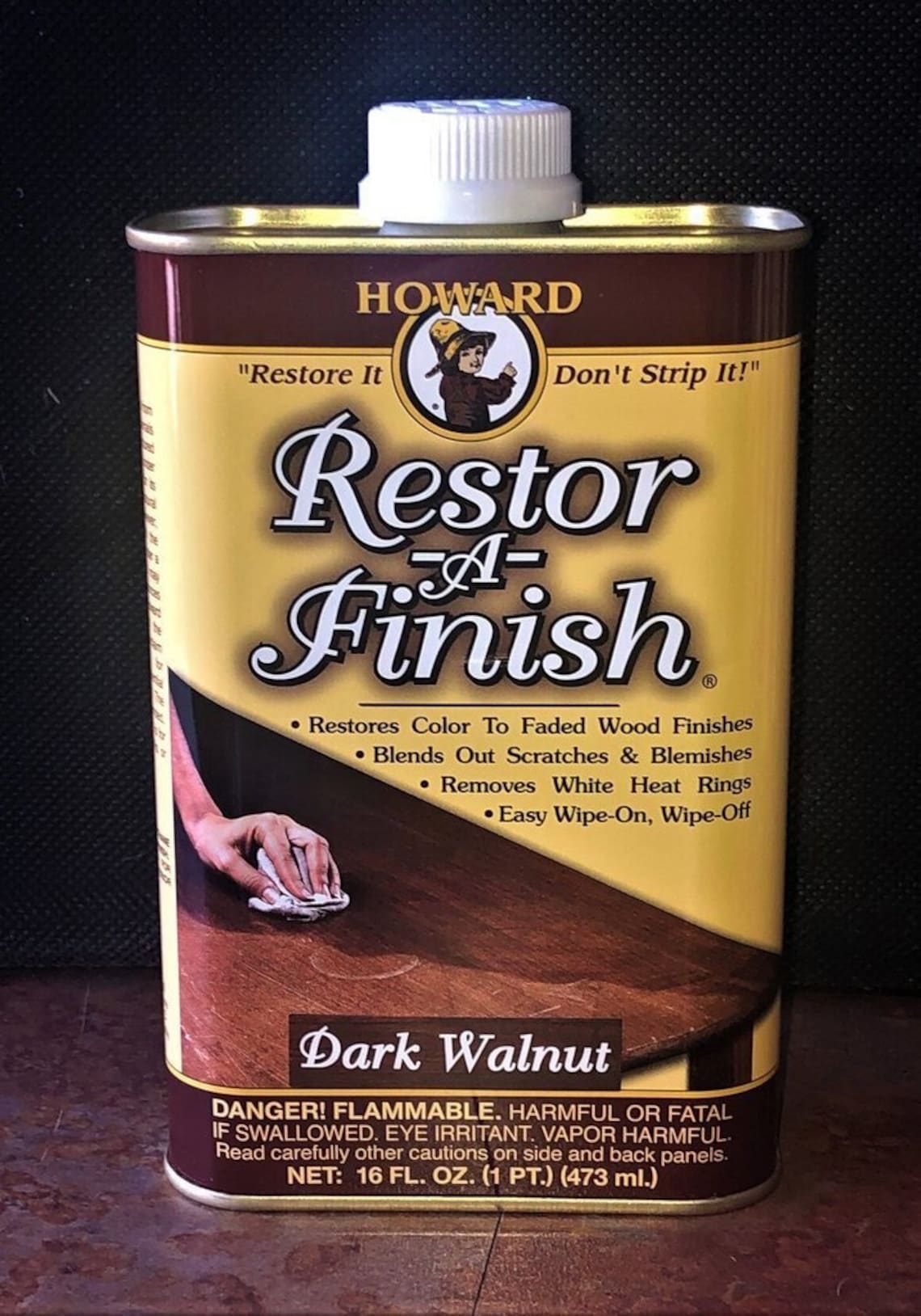 Howards Products Restore A Finish Preserve Wood Finisher Dark Etsy