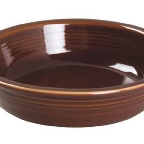 Brown Fiestaware Cereal Bowl Etsy
