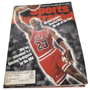 Sports Illustrated Michael Jordan&#39;s Greatest Hits Retro Nostalgic Basketball