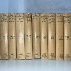 Vintage The Bobbsey Twins Volumes 1-11 Laura Lee Hope With Dustcovers 1928