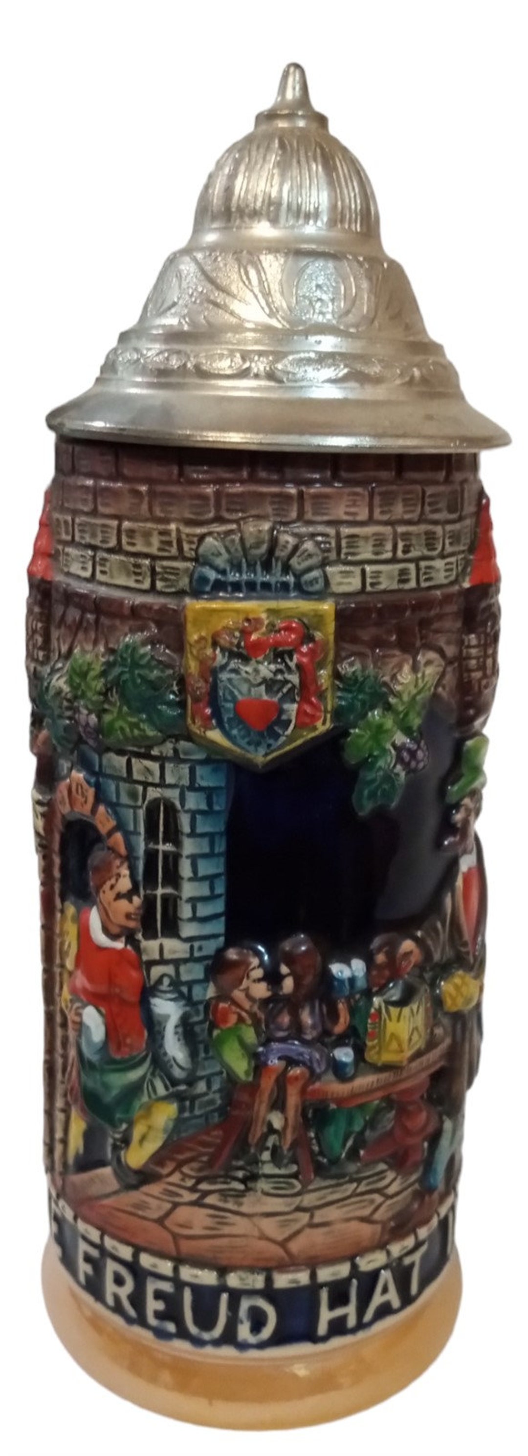 Chope à Bière Ancienne Landshut - Souvenirs De Basse-Bavière - 1/2L - Occasion