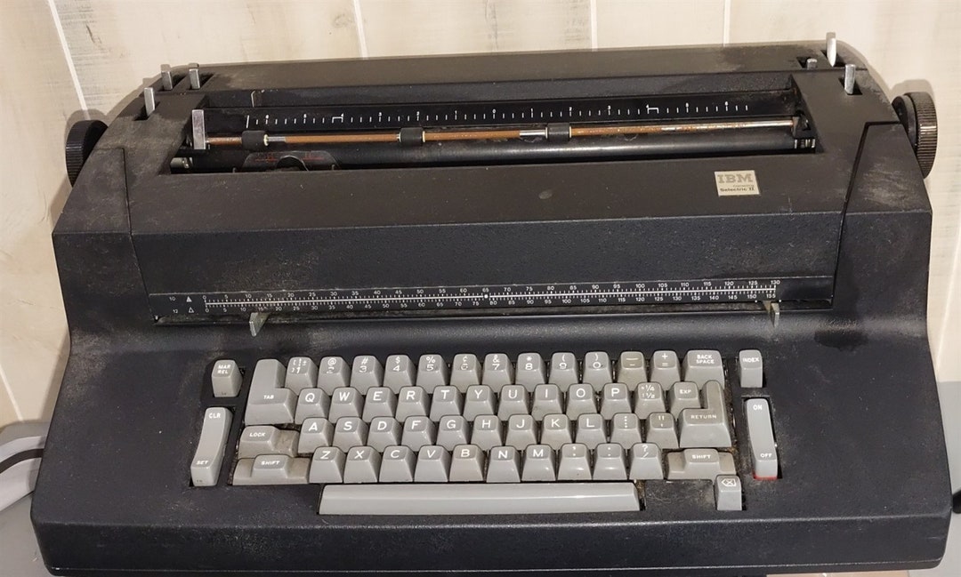Vintage IBM Correcting Selectric II Electric Type Writer Parts Etsy