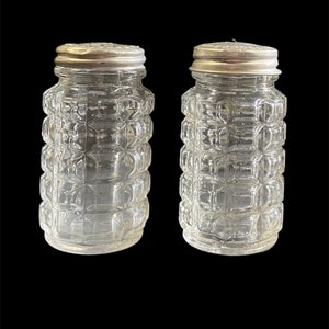 Antique Salt and Pepper Shaker Set